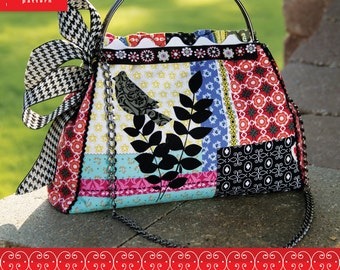 Wzór do szycia metalowej torby Kiss Lock Bag Frame - wymienna rama LV80 - cyfrowy wzór do pobrania