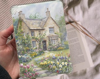 Cottagecore Garden Kindle Insert for Clear Case, Printable ...