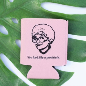 Pink Sophia Petrillo Can Cooler - Golden Girls Can Cooler