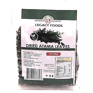 Dried Nigerian Vegetable Leaves