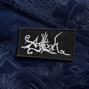 Agalloch svart metall DSBM broderilapp