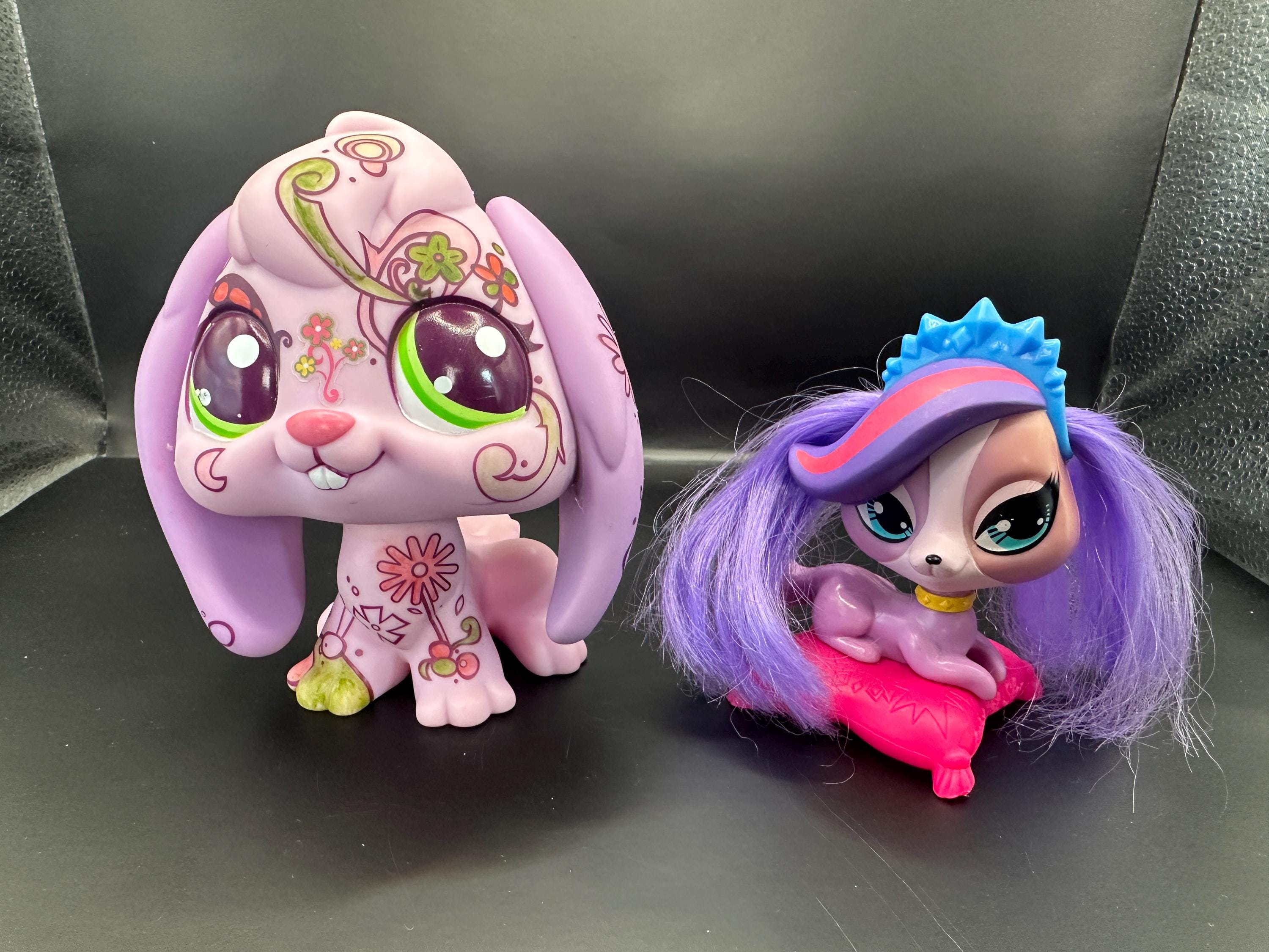 Jumbo LPS Decorated Rabbit Littlest Pet Shop Original! and