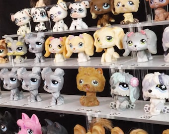Littlest Pet Shop – Calendrier De L'avent 2010 – Collie 1676, Deer 1677, Peacock 1678