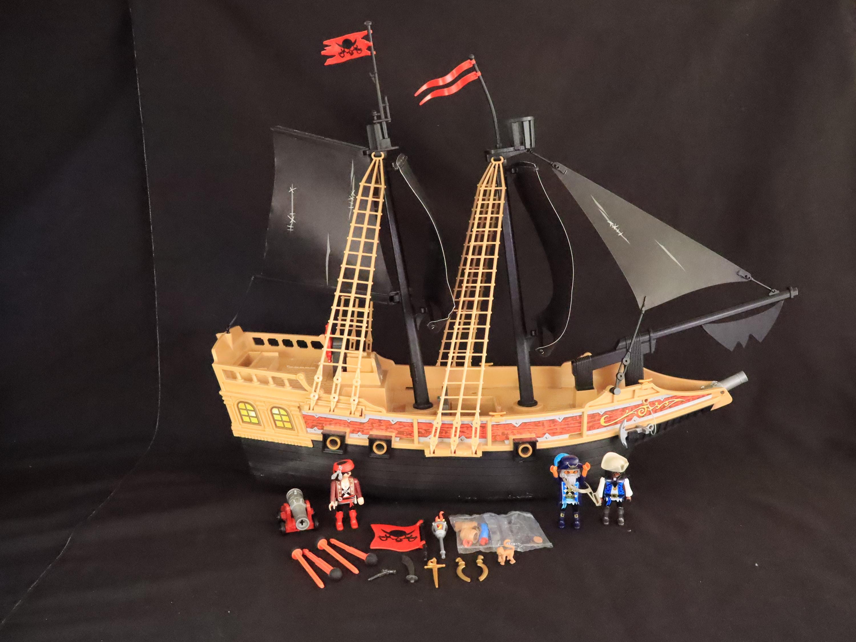 Instrucciones Buque Corsario Playmobil 6678 Piezas Barco Pirata De
