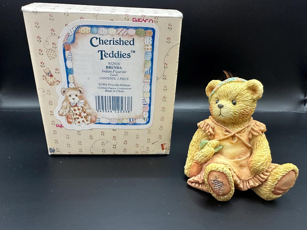 Cherished Teddies. Brenda Indian Figurine 912816. by Priscilla