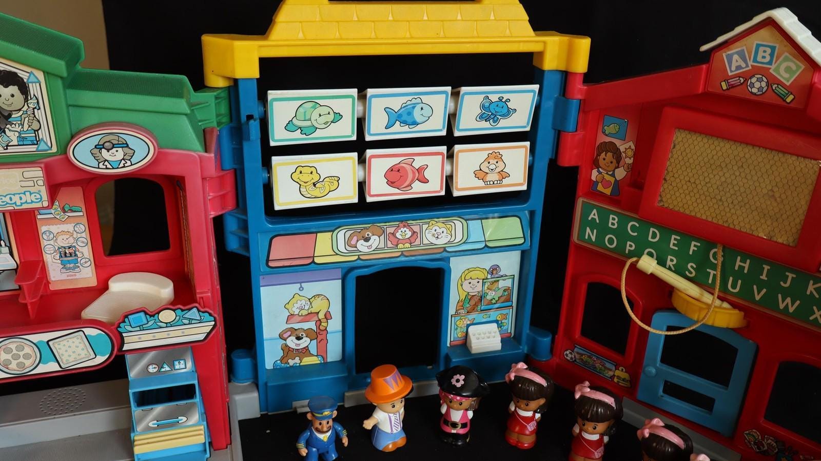 Fisher-price Little People Learn About Town, Dutch Speech, Nice Sounds - Etsy