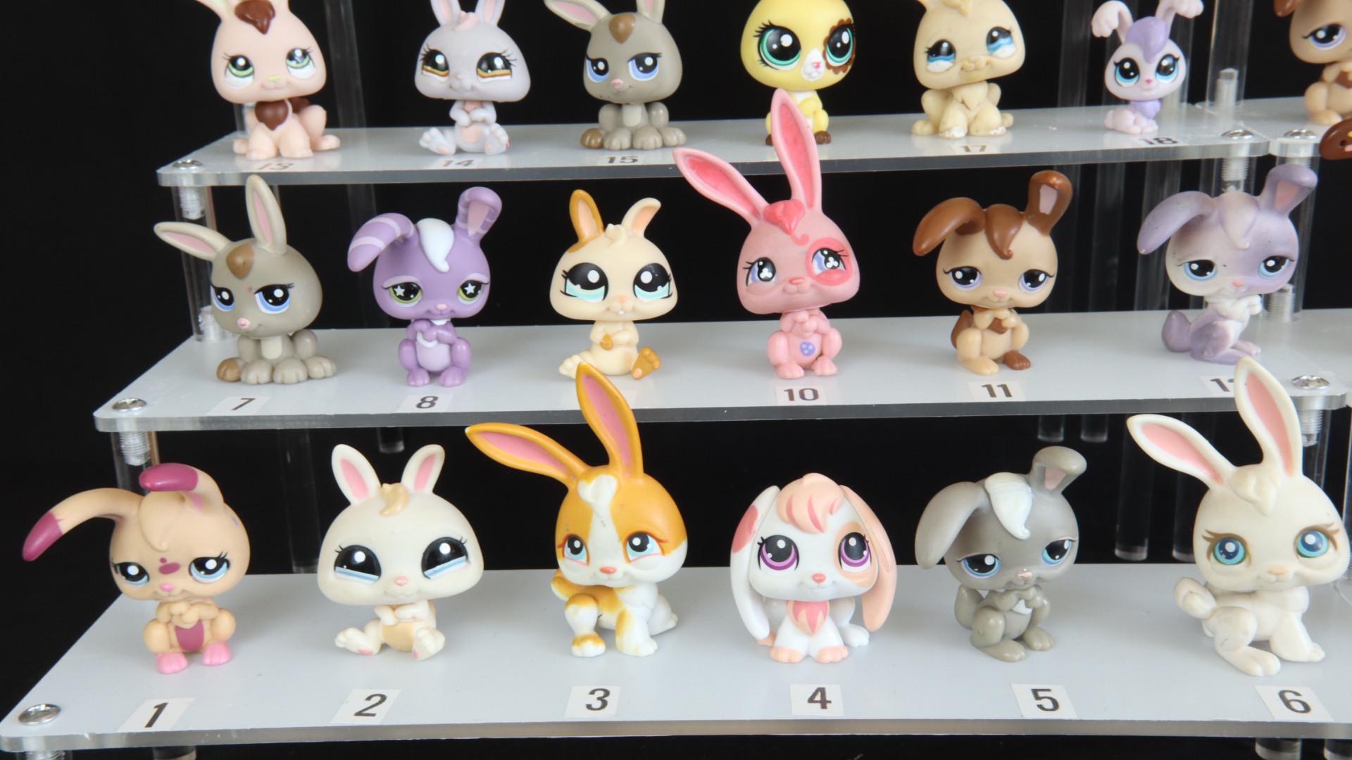 Unnumbered Rabbit Lps Rabbits LPS, Hares Littlest Pet Shop Original Authentic Hasbro Animals ...