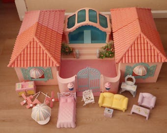 Vintage 80s My Little Pony Paradise Estate Villa With Furniture - Etsy