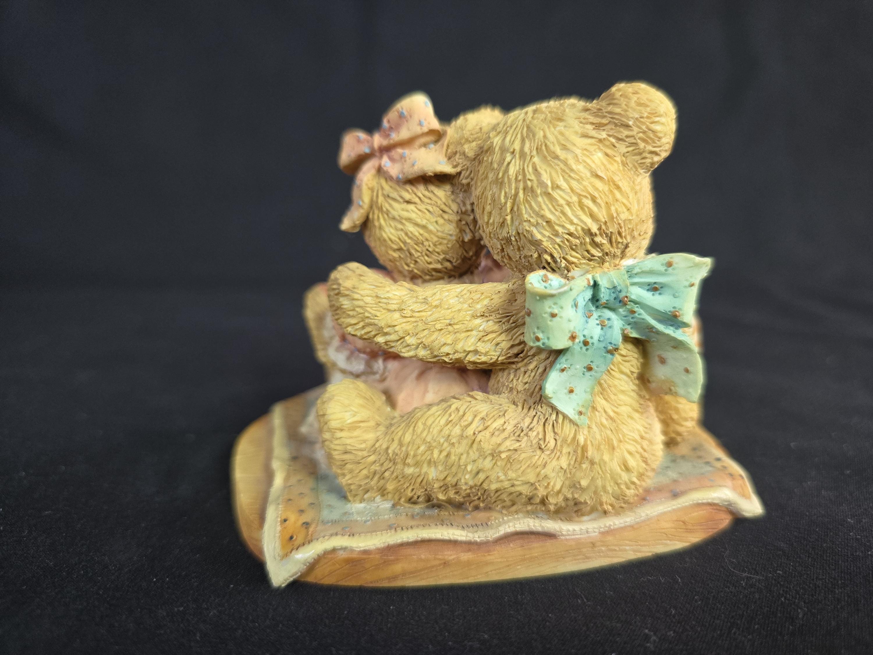 950513 NATHANIEL & NELLIE Cherished Teddies, With Box, Figure