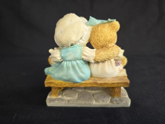 Tracie and Nicole Cherished Teddies, With Box, Figure 911372. by