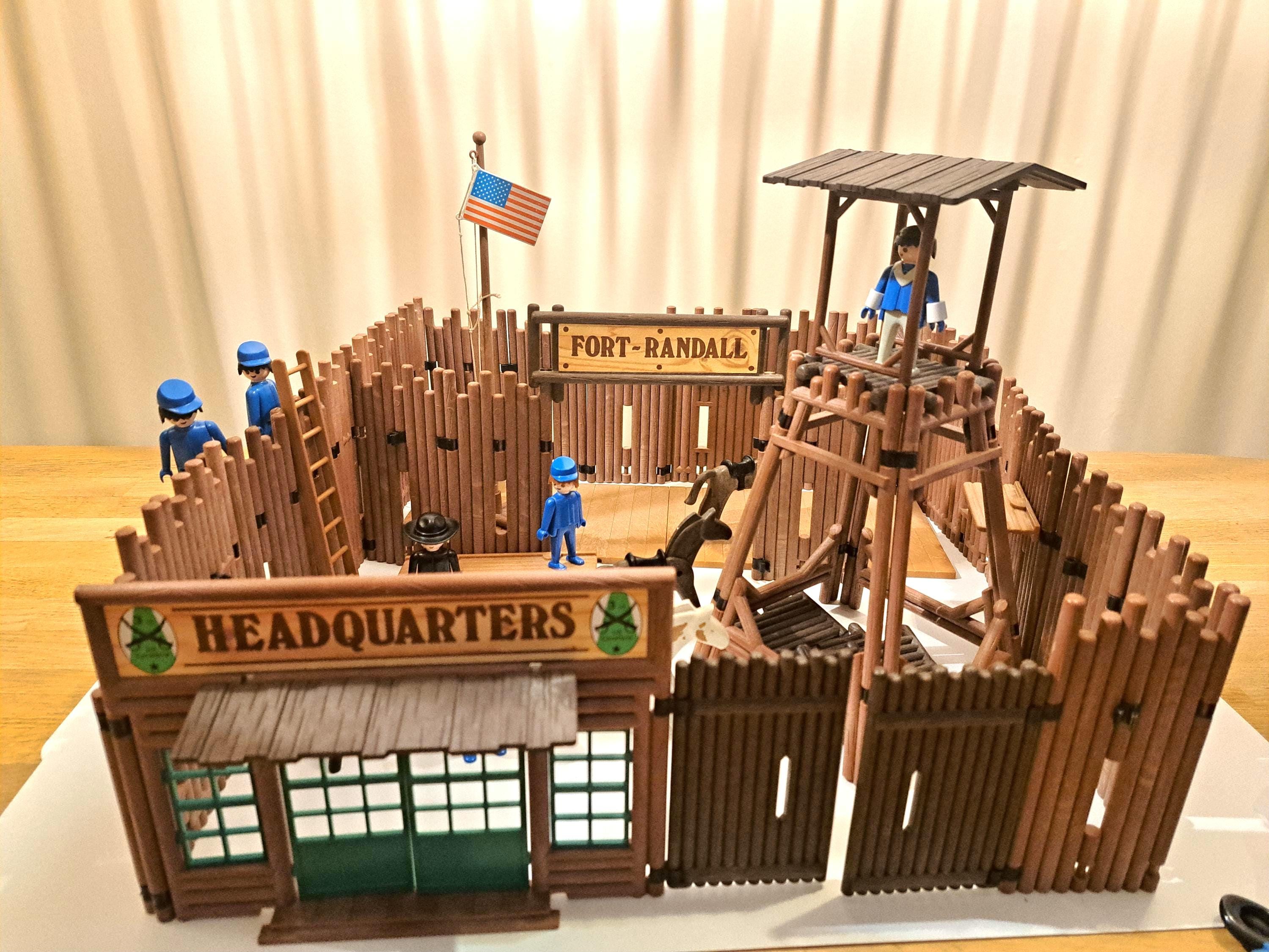 プレイモービル ウェスタン フォート ランドール、大型プレイセット