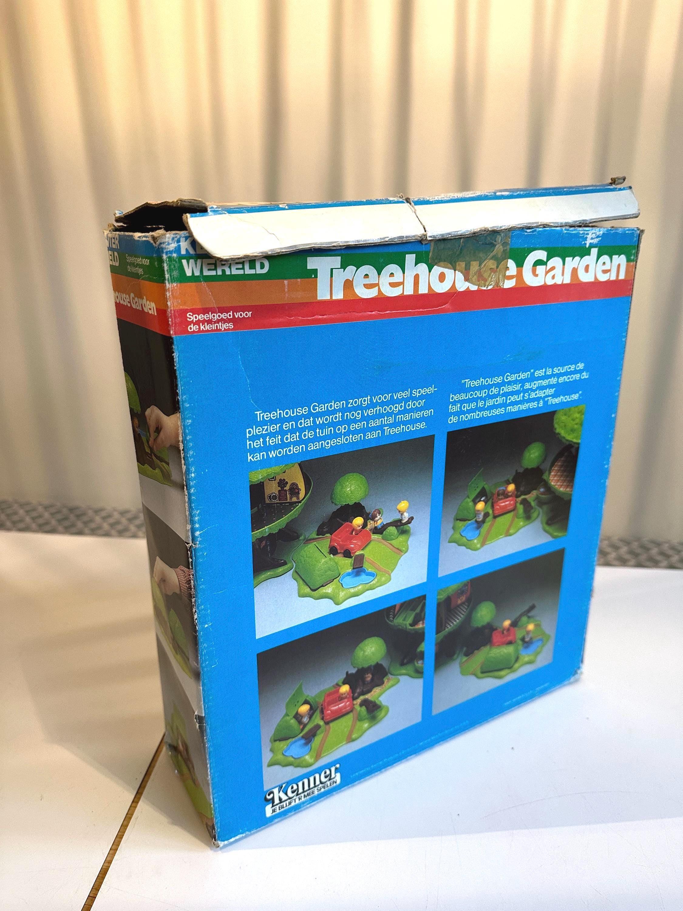 Tree Tots Family, Treehouse Garden. COMPLETE Clipper, Kenner 1976