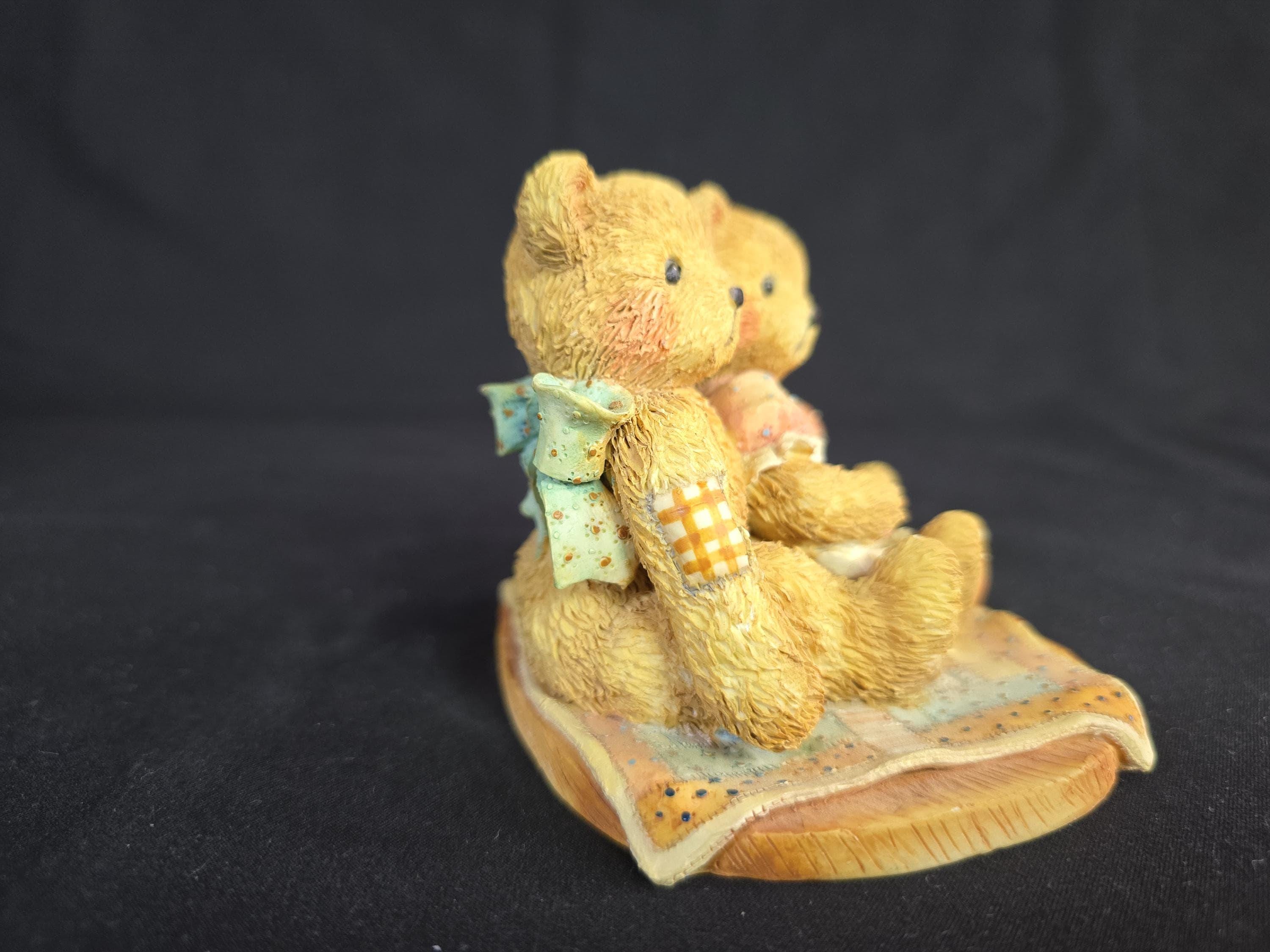 950513 NATHANIEL & NELLIE Cherished Teddies, With Box, Figure