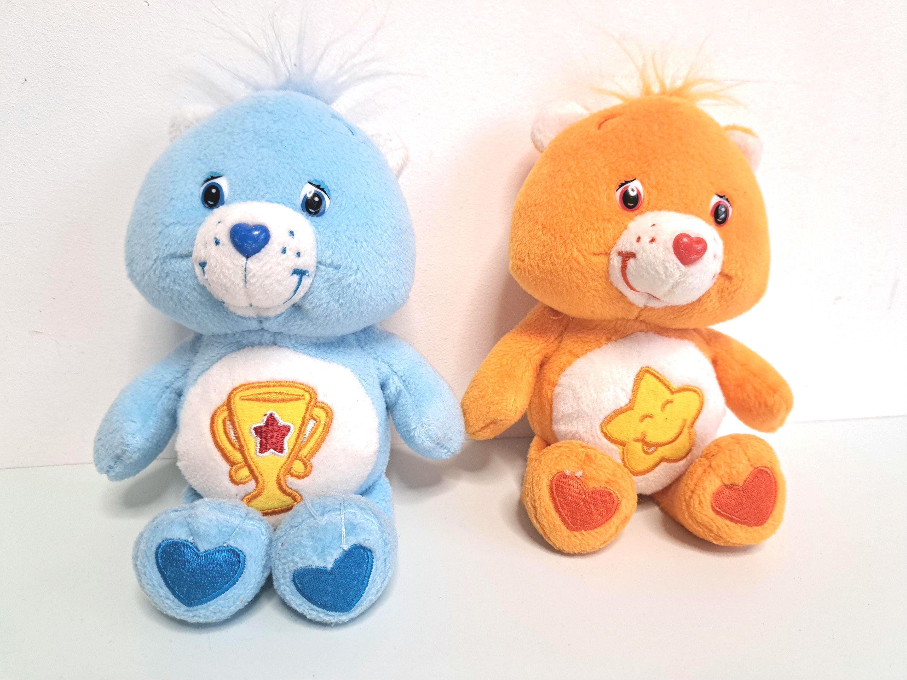 ケアベア チャンプカップ ブルー＆ラフ・ア・ロット イエロー 2003