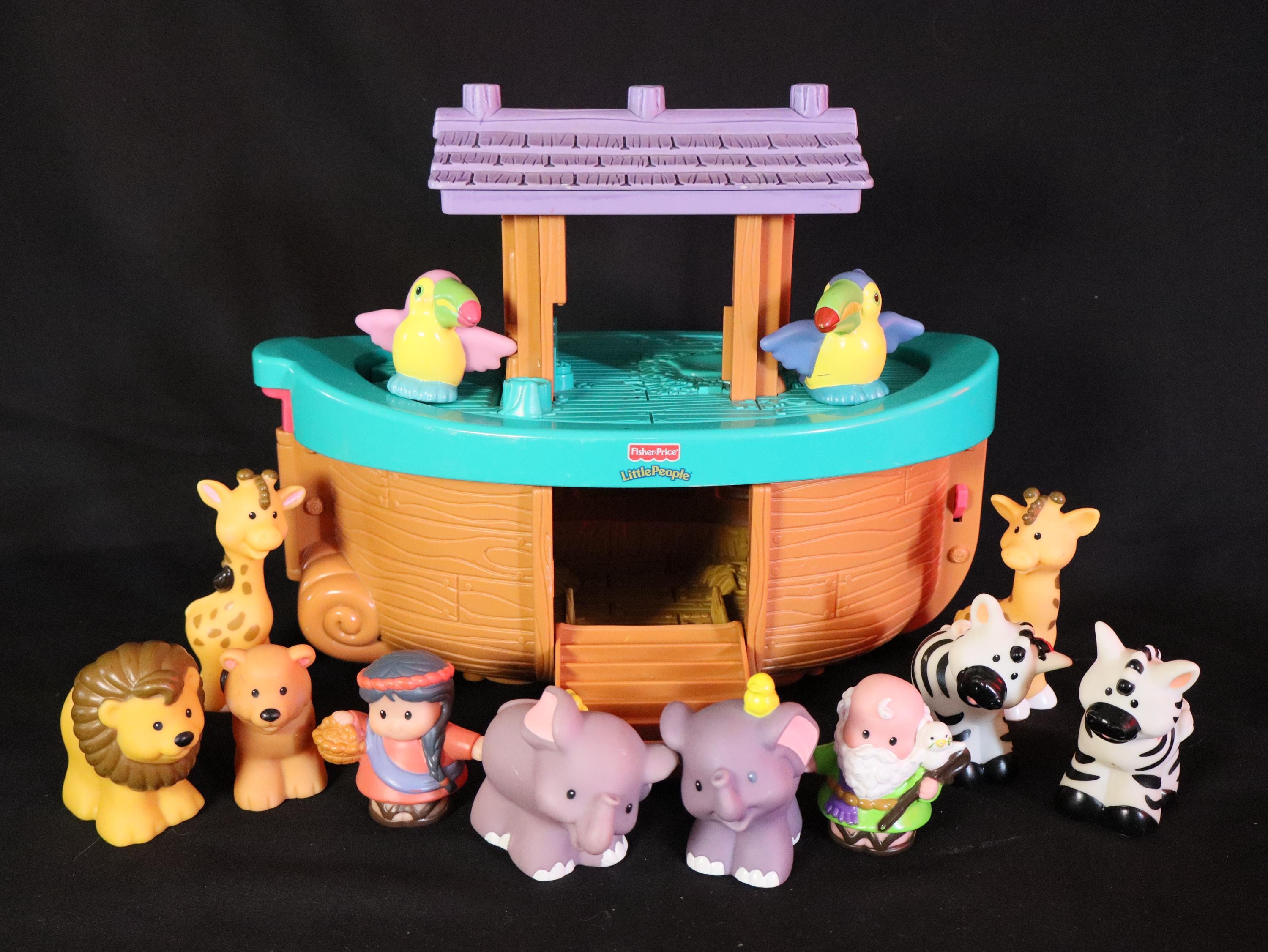 Farm Animals Chad Valley Noah's Ark Toy Vintage Noahs Ark Toy