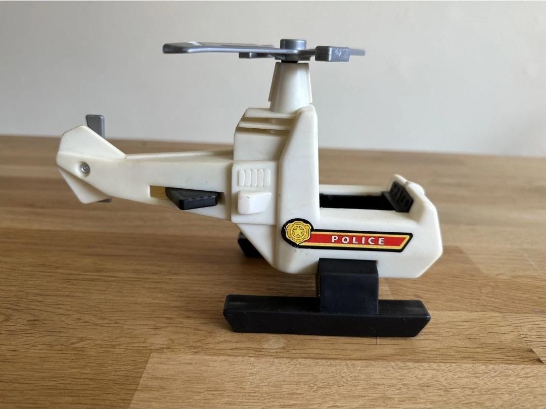 フィッシャープライス ハスキーヘルパー警察ヘリコプター