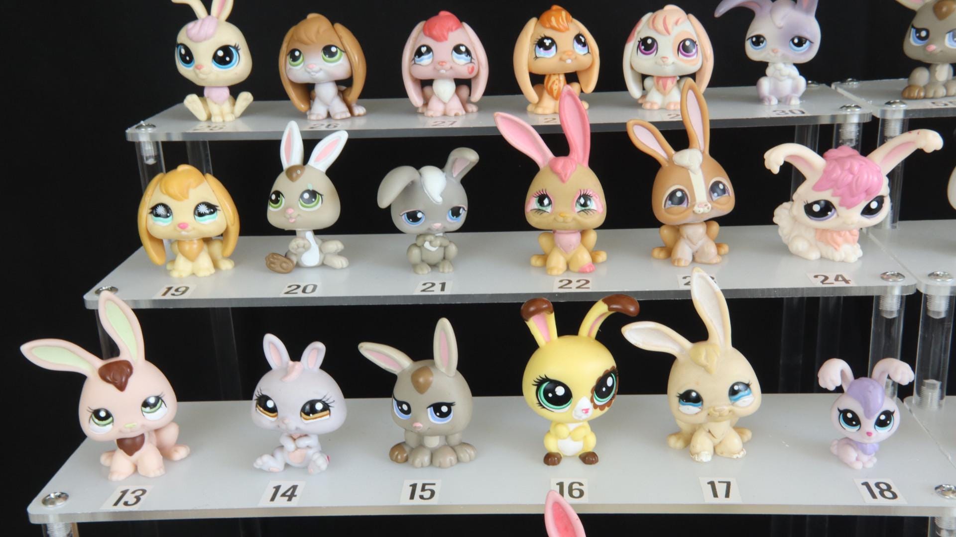 Lps Rabbit Numbers Rabbits LPS, Hares Littlest Pet Shop Original Authentic Hasbro Animals ...