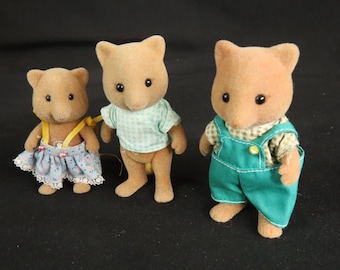 シルバニアファミリー レッサーパンダファミリー 状態良好、入手困難な