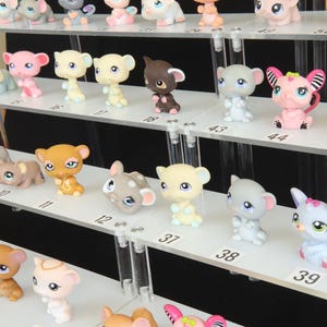 Mus LPS olika möss Littlest Pet Shop autentisk Hasbro, vintage