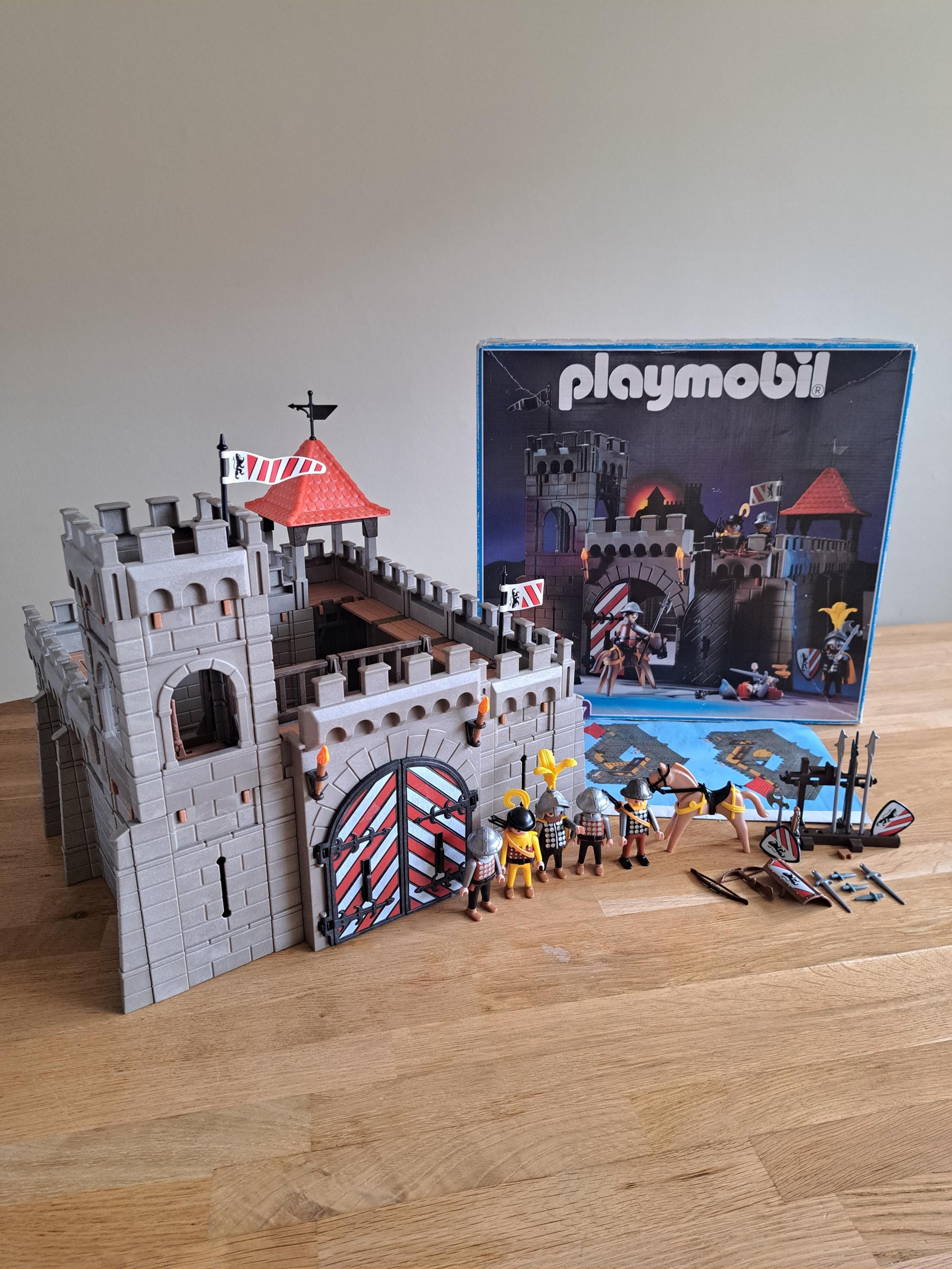 Pièces Playmobil - Connecteurs Pour Créneaux De Château, Référence 3007677, Occasion Bon état