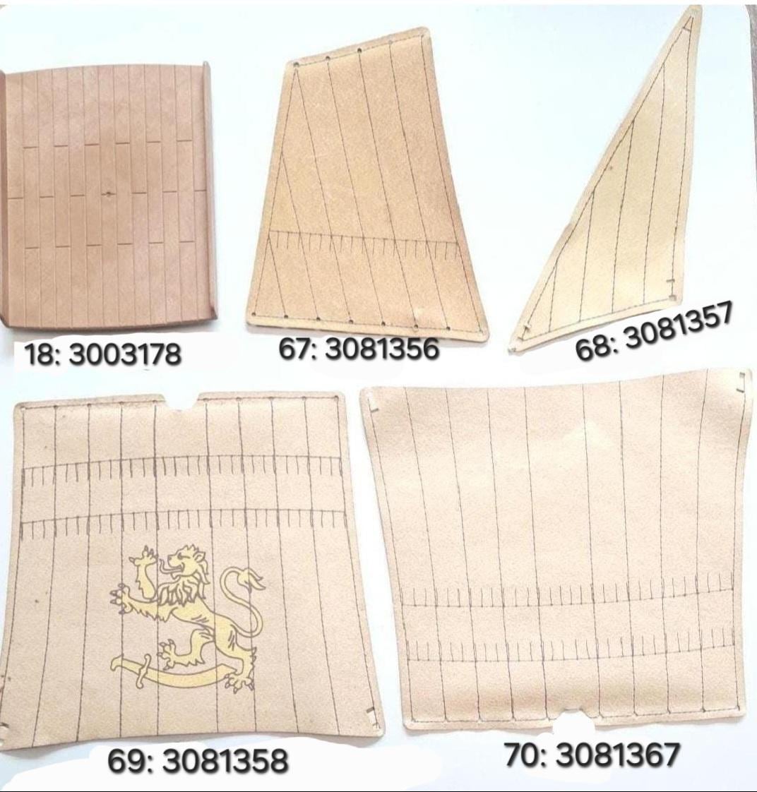Playmobil Pirate Ship 3550 3750 3053 3940 Spare Replacement Parts