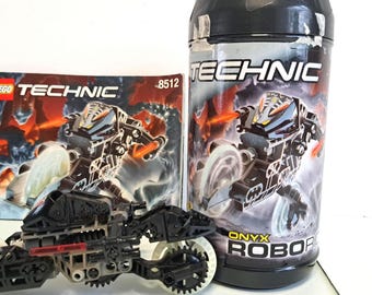 8512 LEGO Technic Robo Onyx, COMPLETE With Manual and Box Tube - Etsy