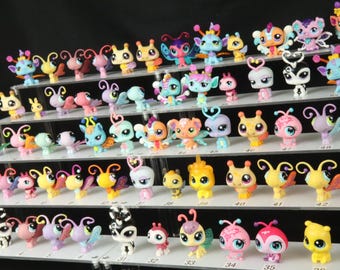 Butterflies Ladybug LPS, caterpillar Dragonfly Littlest Pet Shop original authentic Hasbro animals, price per piece