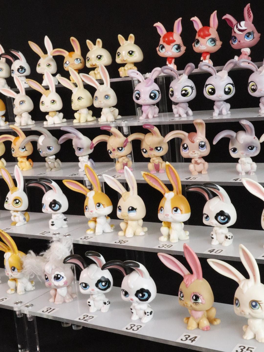 Lps Rabbit Numbers LPS Rabbits, Littlest Pet Shop Original Authentic Hasbro, Rodent ...