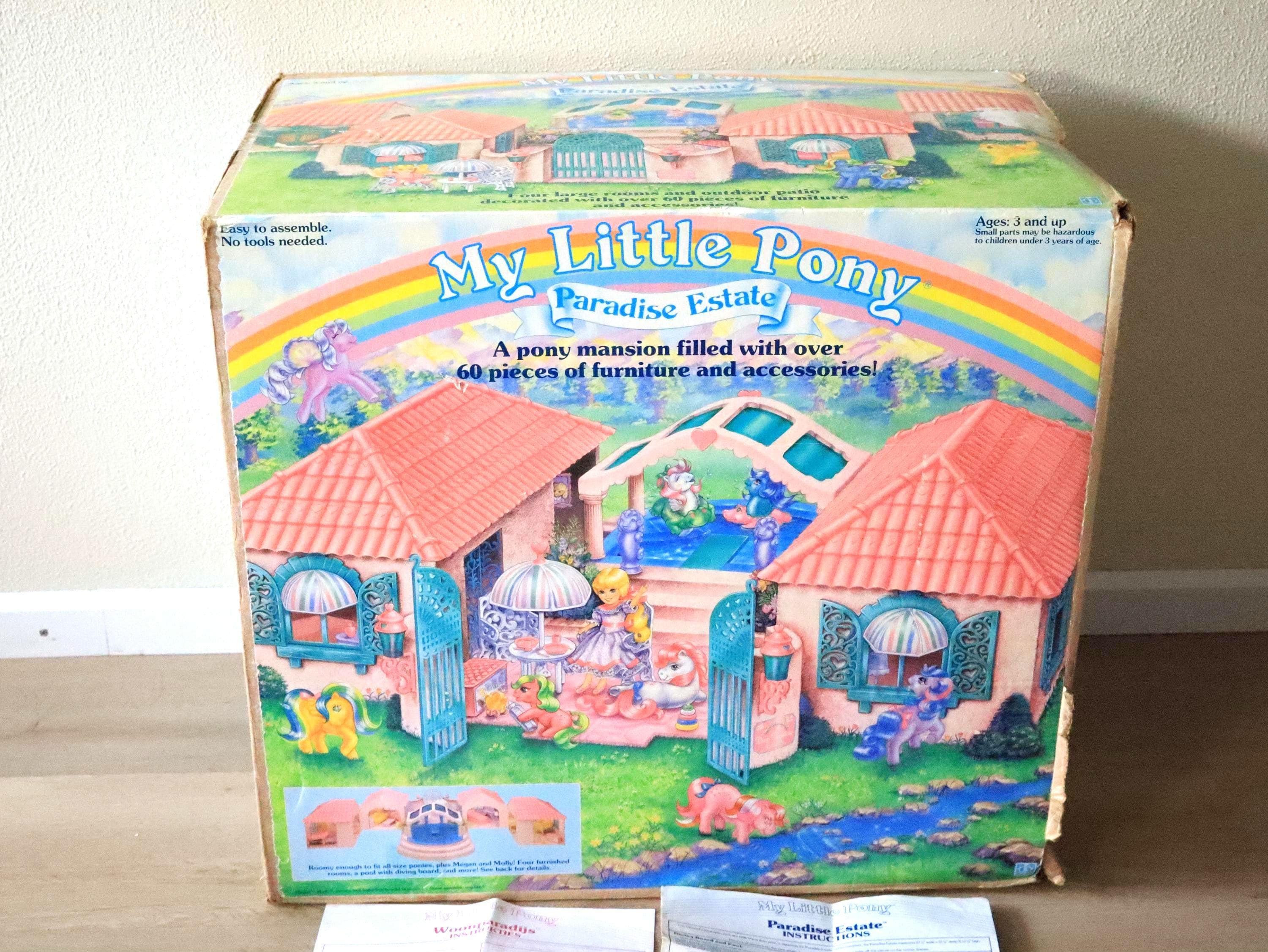 Pony's House Vintage My Little Pony PARADISE ESTATE Villa Playset