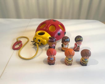 VTG Kenner Family Tree Tots ツリーハウス、1975 年 (人形) 米国