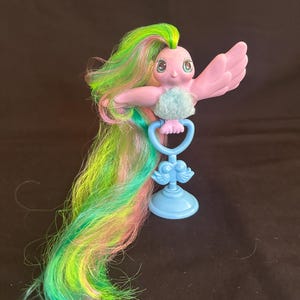 1987 Fairy Tails Fuzzy Tummies Snuggle Tails HASBRO bird My Little pony MLP Vintage