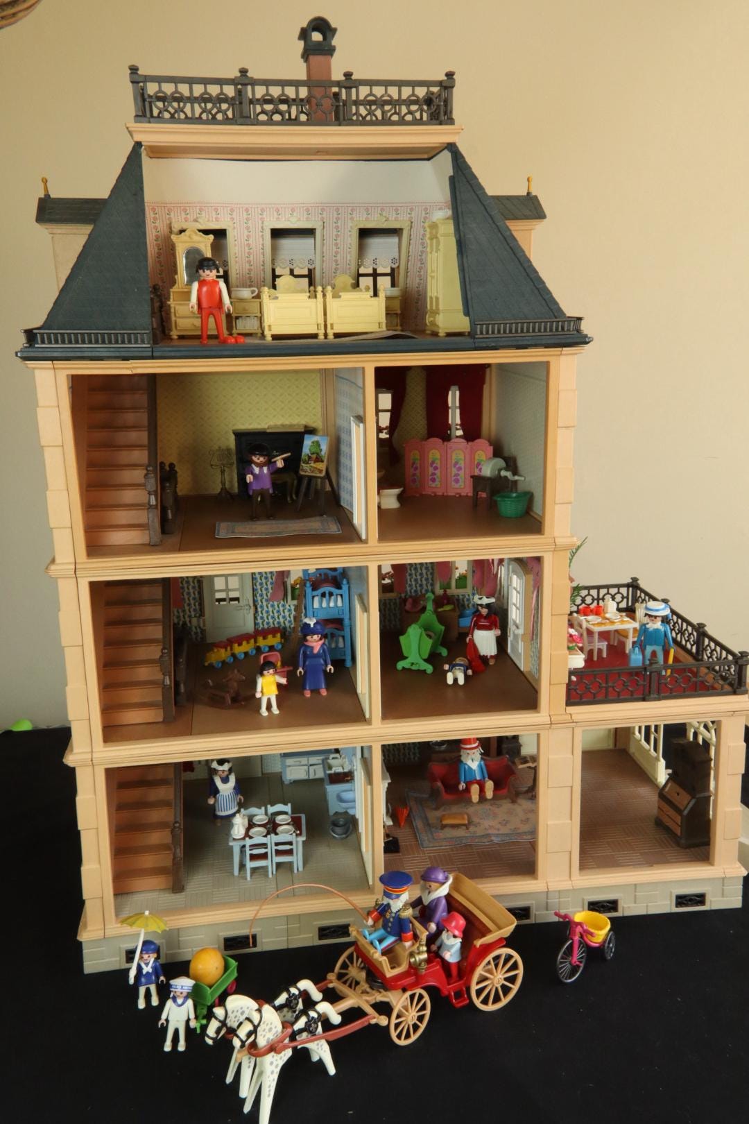 Playmobil Victorian Doll House - Etsy