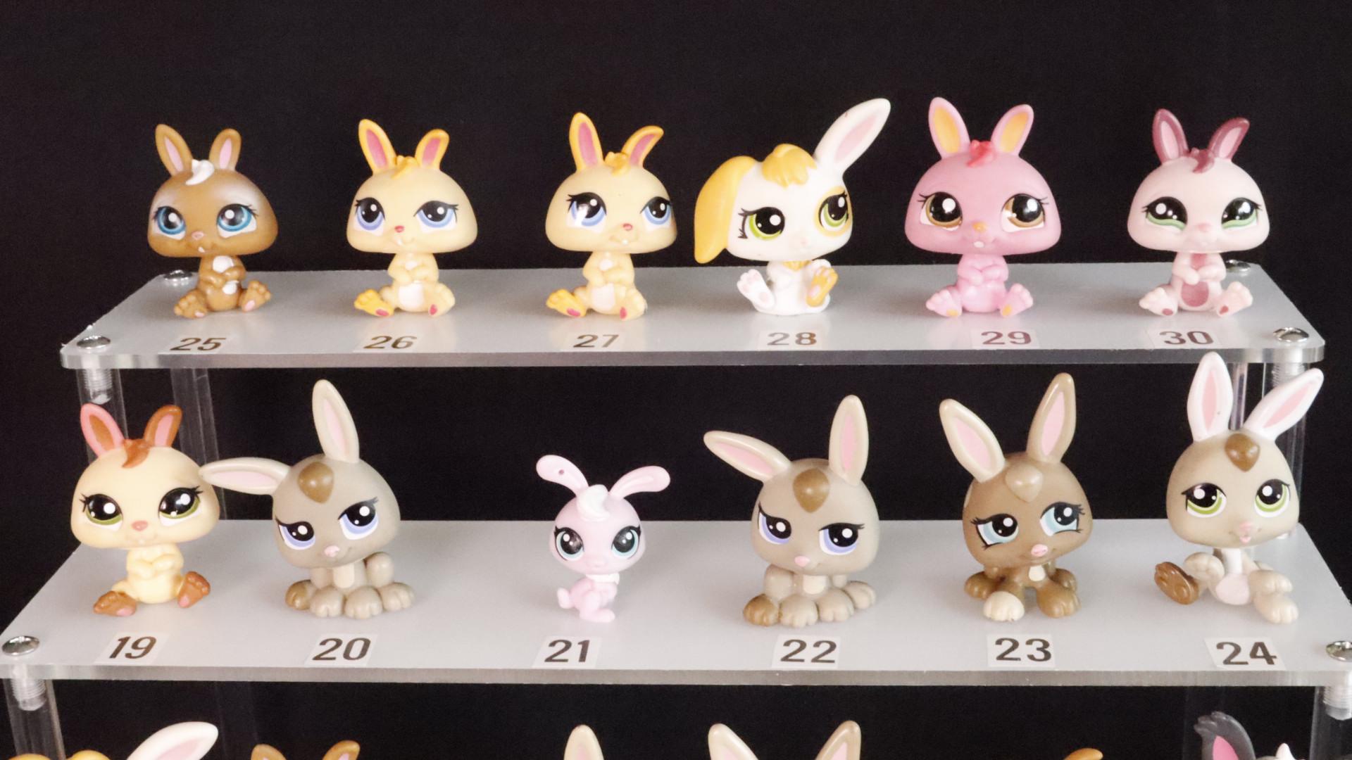 LPS Baby Rabbits, Littlest Pet Shop Original Authentic Hasbro, Vintage ...