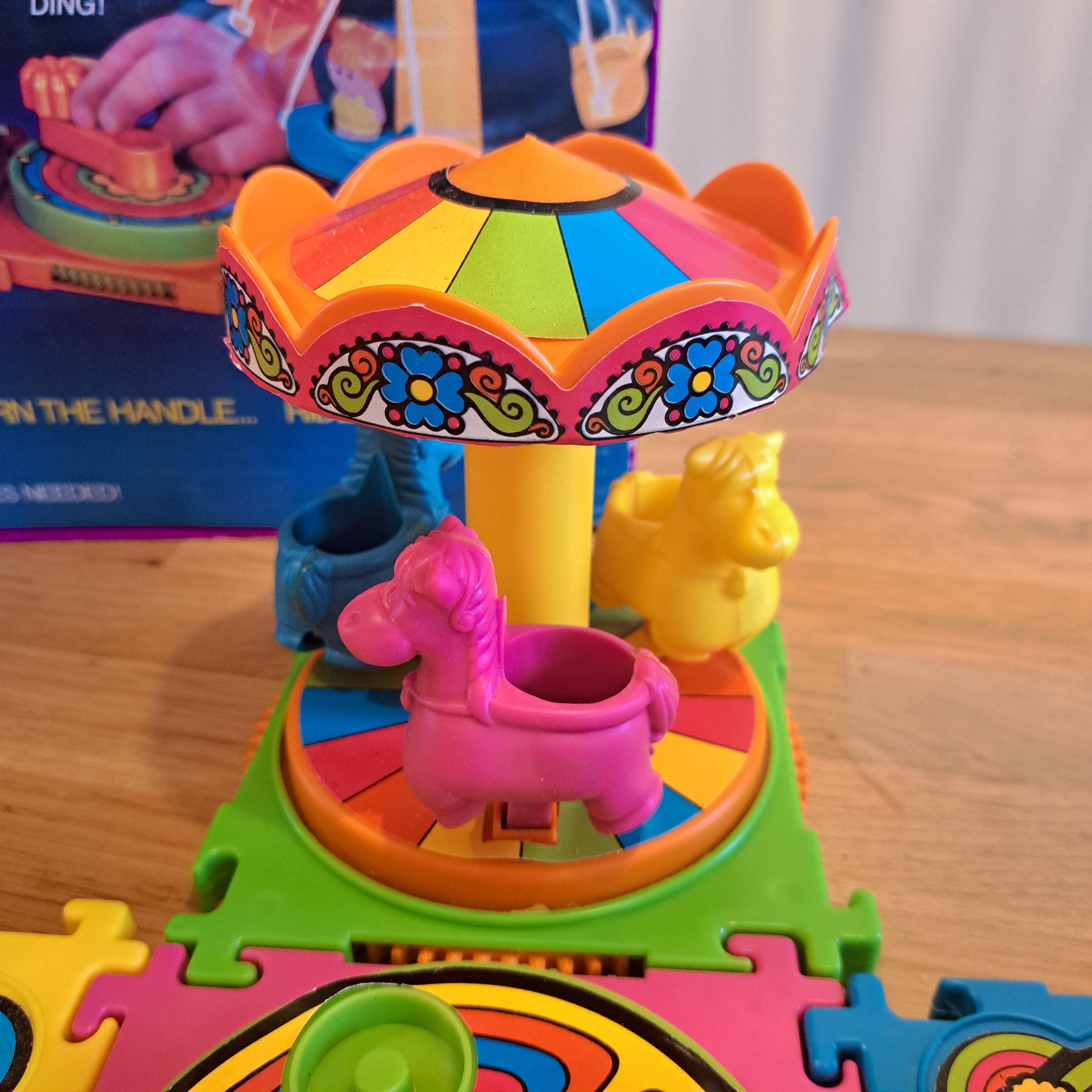 Tree Tots Family, Amusement Park COMPLETE Clipper, Kenner 1976, in