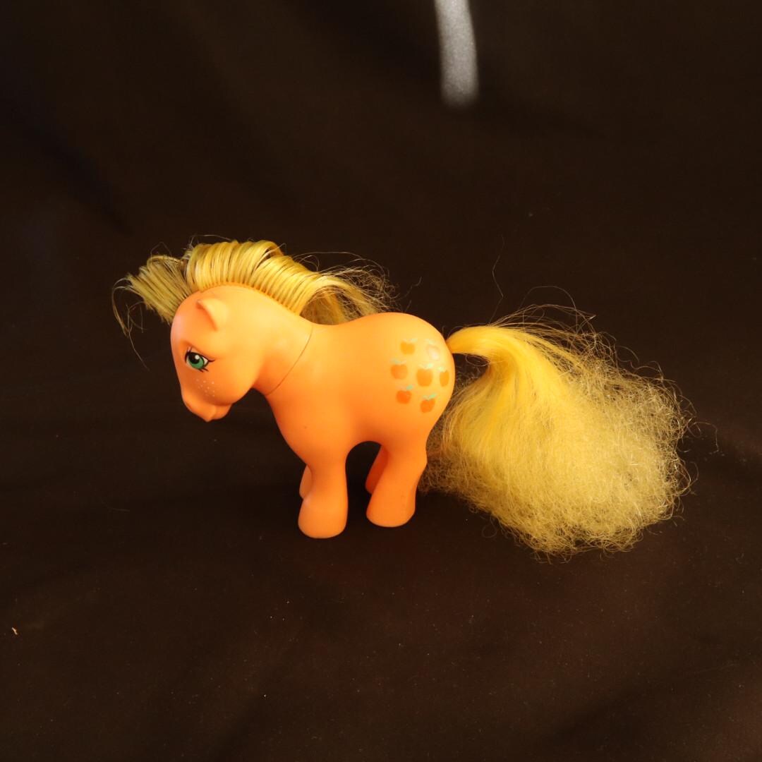 G1 Apple Jack, My Little Pony, Orange 1984, Hong Kong, My Little