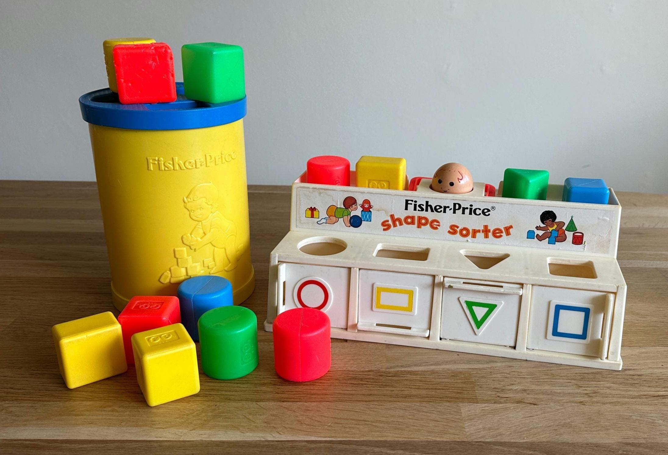 Bloques Cubo Figuras Fisher Price Camion De Bloques Didactico