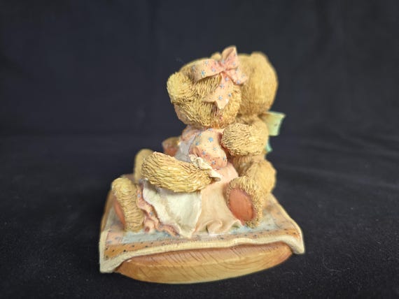 950513 NATHANIEL & NELLIE Cherished Teddies, With Box, Figure