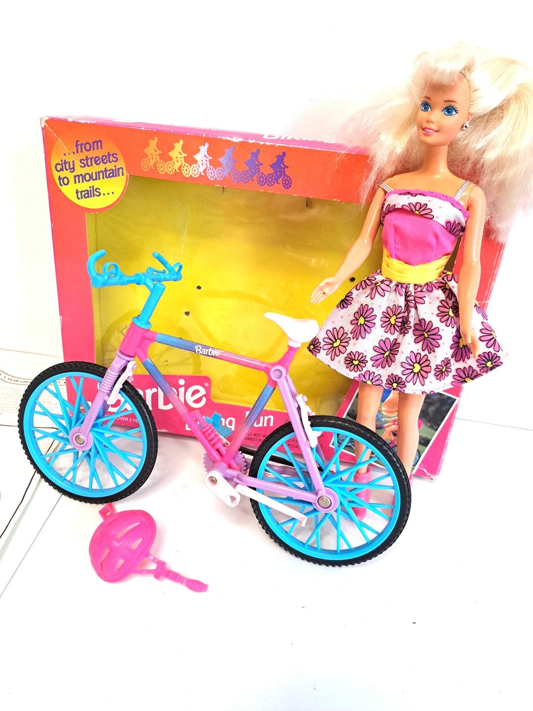 Barbie Biking Fun, Bike With Extra Doll, Cycling Vintage - Main Image