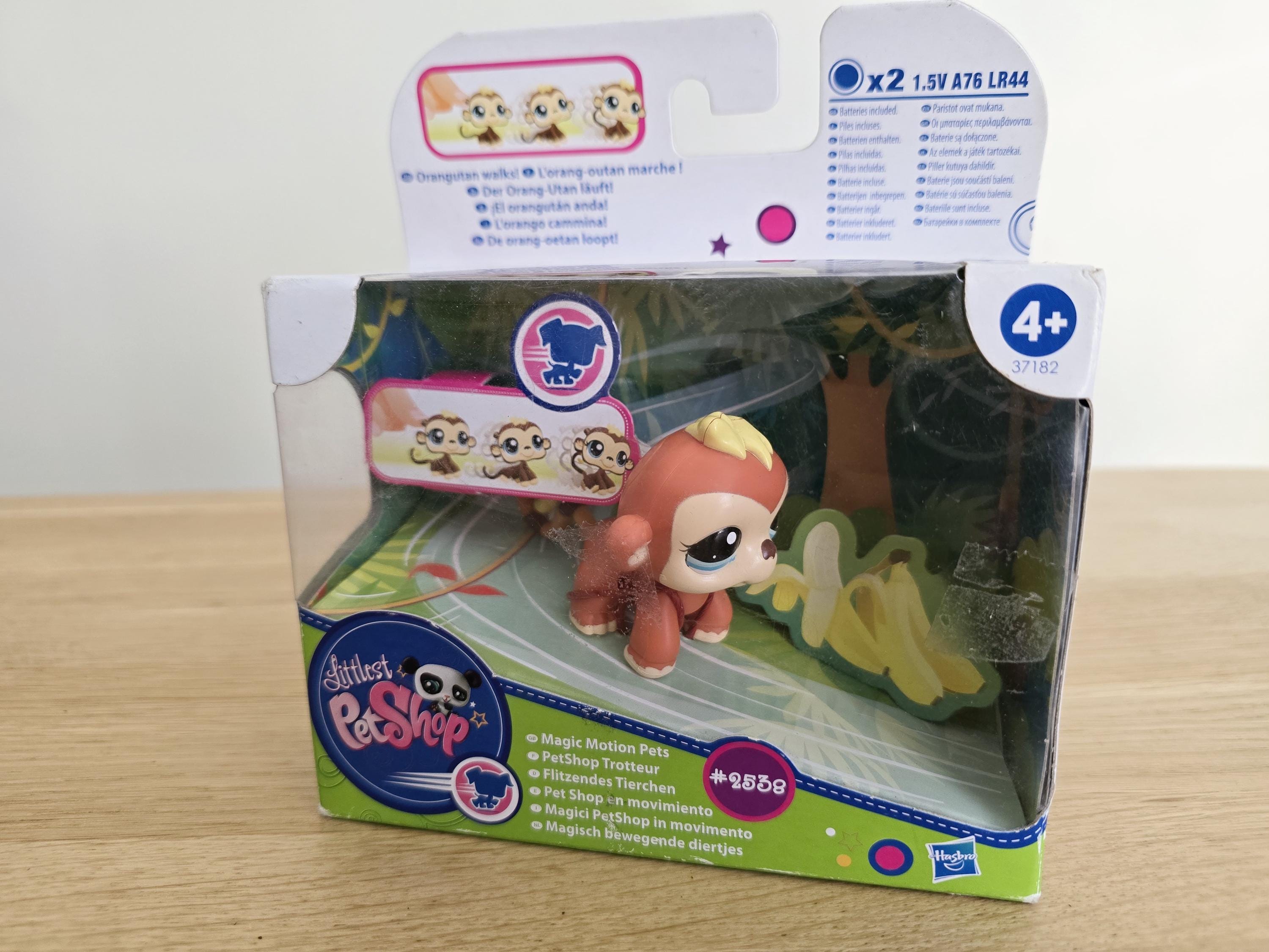 NIB LPS 2538 Magic Motion pets Littlest Petshop Orangutan, pets monkey new in box