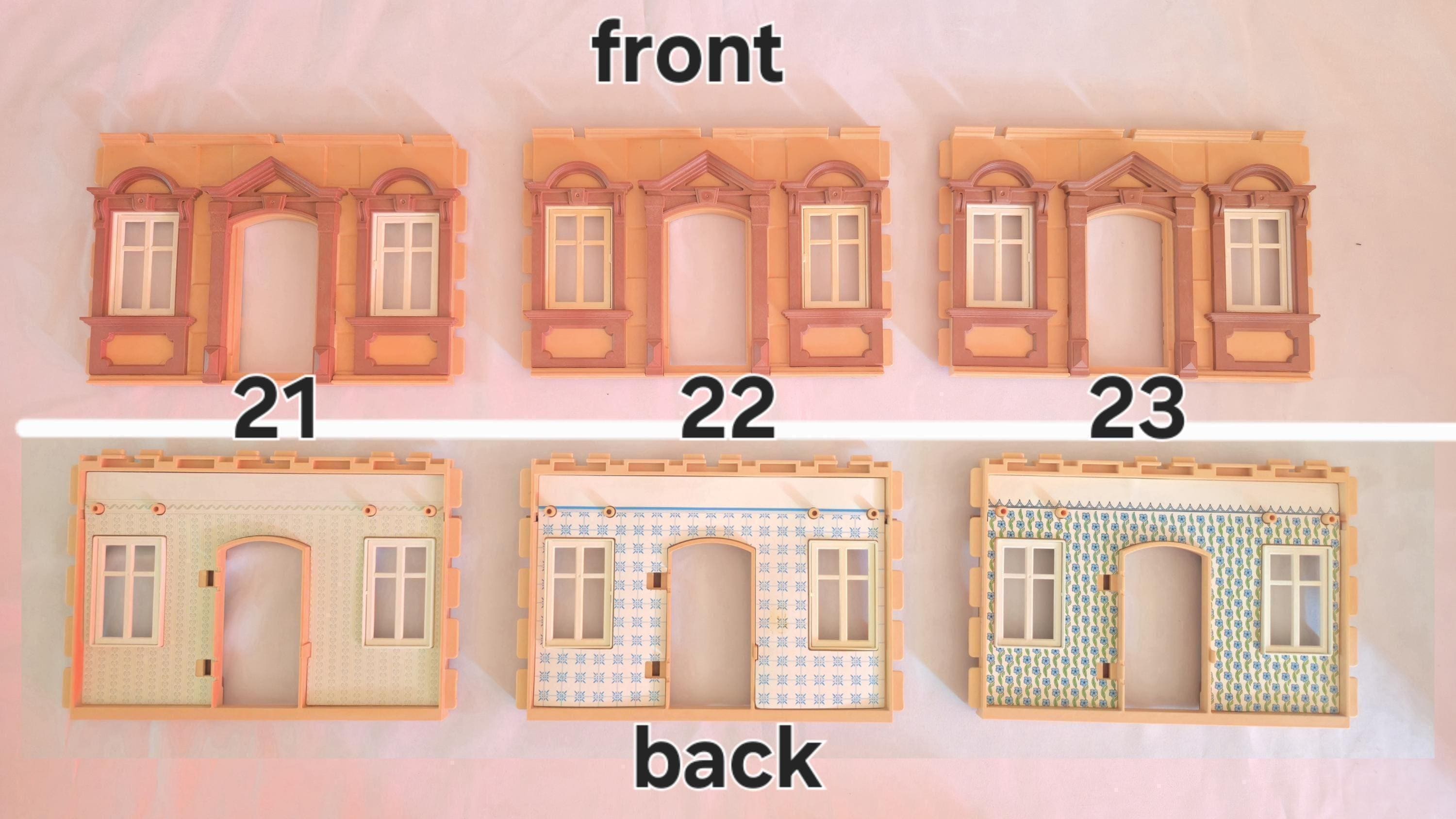 Playmobil 5300 Mansión Victoriana Rosa House Reemplazo de Piezas Vintage 3/3 - España