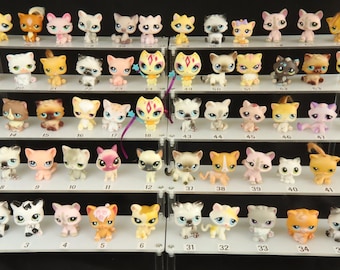 LPS cats, many Littlest Pet Shop original authentic Hasbro, female cat price per piece.