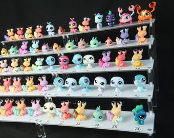 Foca LPS Peixe Caranguejo Lagosta animais littlest pet shop autêntico Hasbro vintage