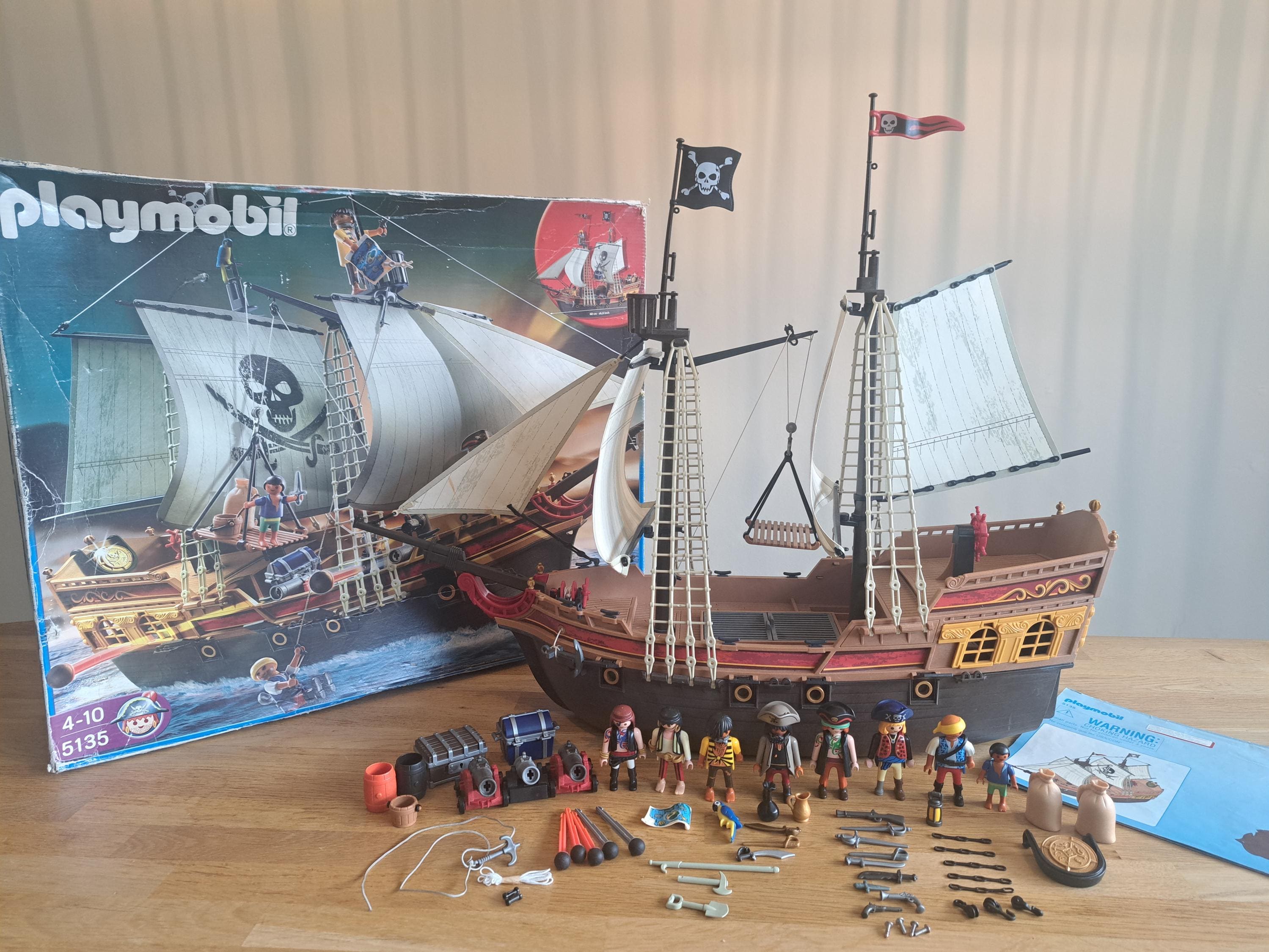 新品未開封☆PLAYMOBIL (プレイモービル) 海賊船 5135 - メルカリ
