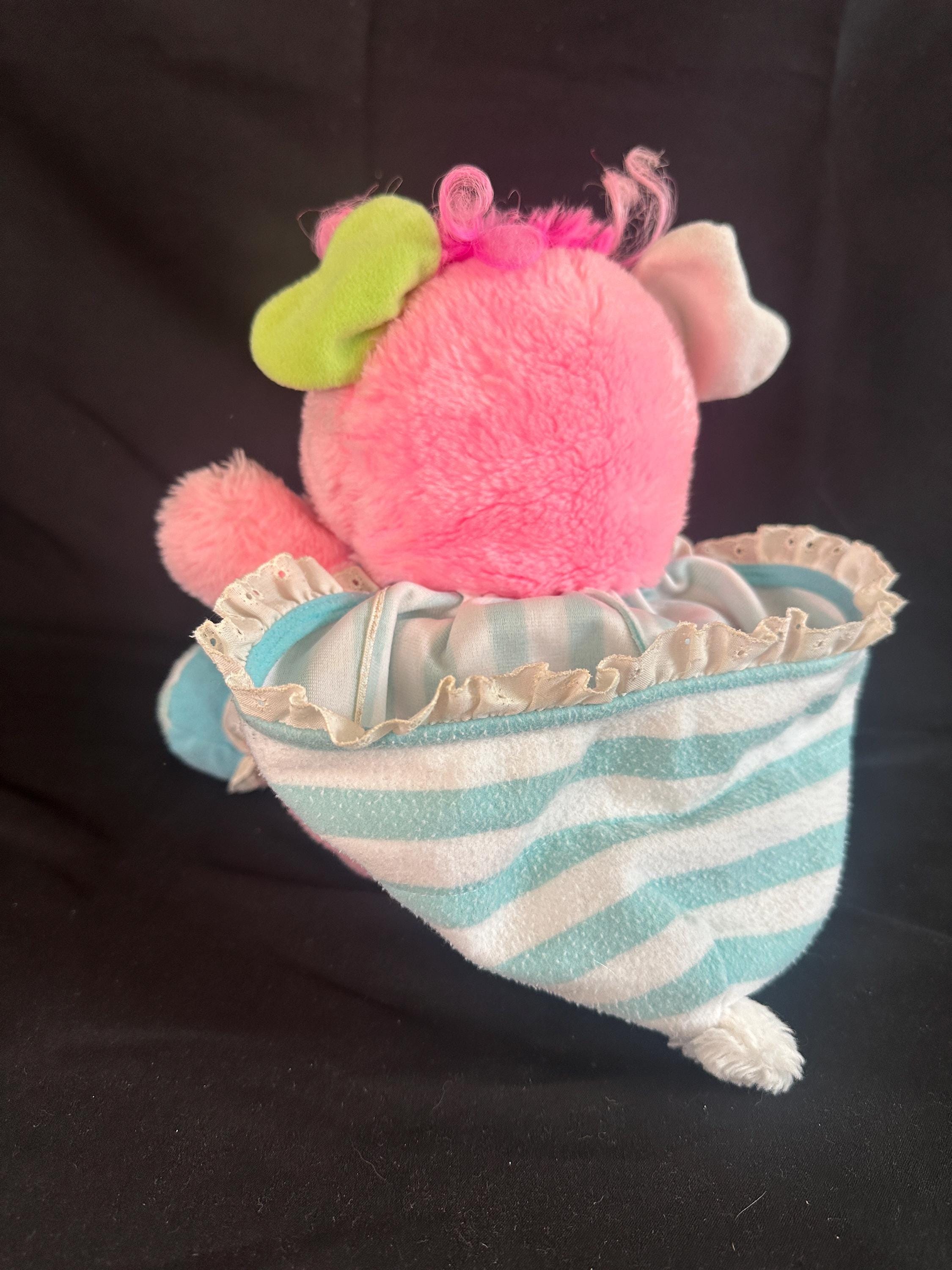 Sac à Dos Vintage Popples Des Années 80 – Peluche Cribsy Rare Et Collector