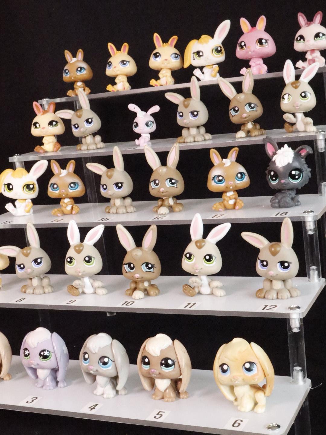LPS Baby Rabbits, Littlest Pet Shop Original Authentic Hasbro, Vintage ...