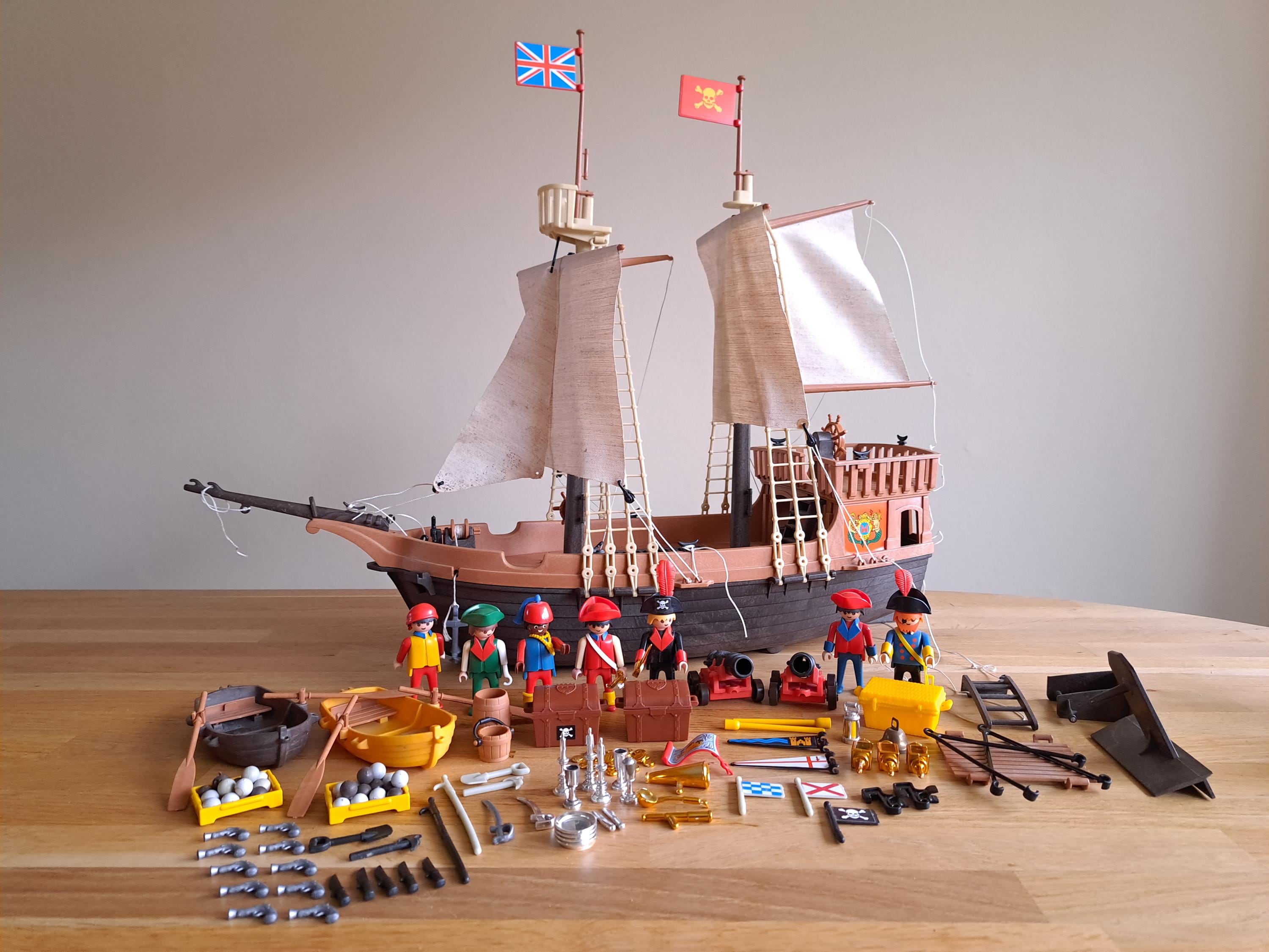 Boat Playmobil Barco Pirata Playmobil De Los 80 Playmobil 3550