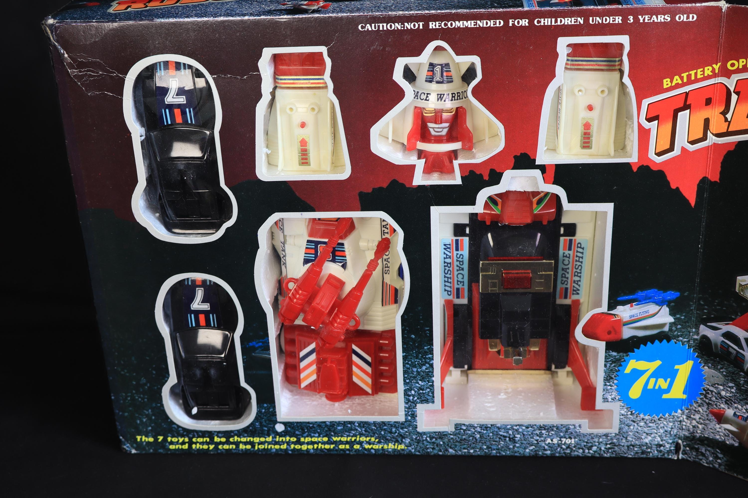 80s Robot Replica Transformer 7-in-1 Action Figure (1980-1990