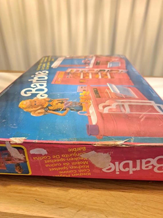 1986年製バービー キッチン プレイセット、ヴィンテージ、非常に良好な
