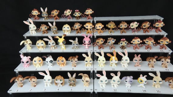 Monkeys and Rabbits LPS Various Littlest Pet Shop Authentic Hasbro
