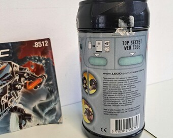8512 LEGO Technic Robo Onyx, COMPLETE With Manual and Box Tube - Etsy